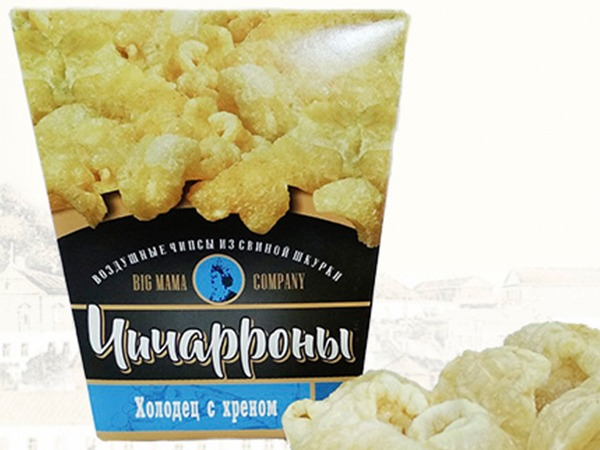 Чичарроны со вкусом холодца и хрена в Ачинске