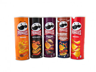 Мясные снеки: Чипсы Принглс