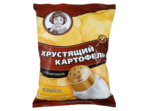 Картофельные чипсы "Девочка" 160 гр. в Ачинске