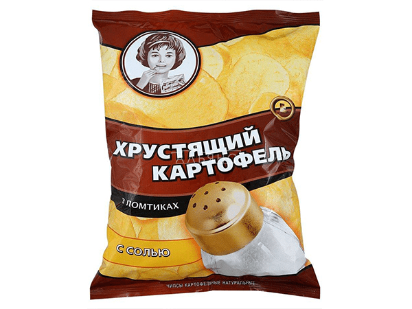 Картофельные чипсы "Девочка" 40 гр. в Ачинске