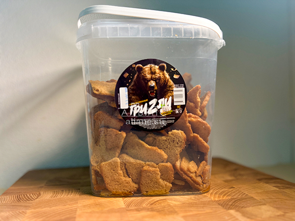 Ведро Ржаные гренки с чесноком в Ачинске