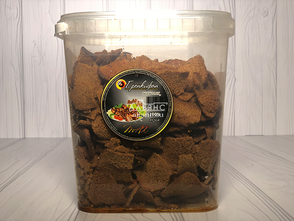 Ржаные гренки со вкусом шашлыка в Ачинске
