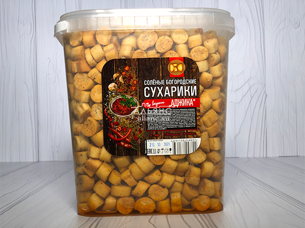 Сухарики с аджикой в Ачинске