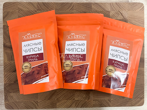 Мясо (АЛЬЯНС) вяленое курица "Гриль" 50 гр. в Ачинске