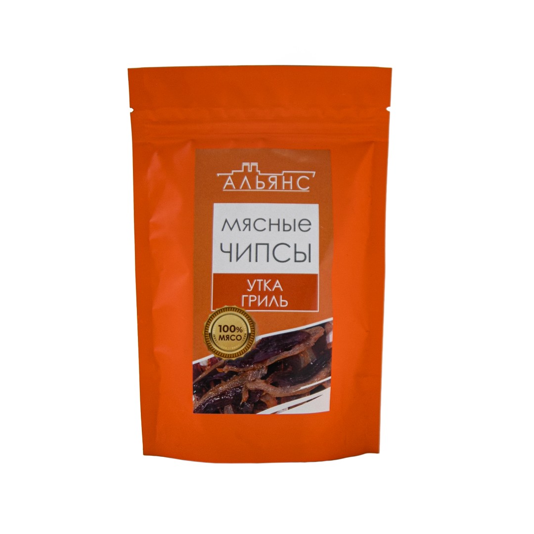 Мясо (АЛЬЯНС) вяленое утка гриль (50 гр) в Ачинске