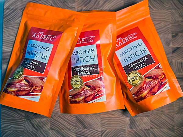 Мясо (АЛЬЯНС) вяленое свинина "Гриль" 50 гр. в Ачинске