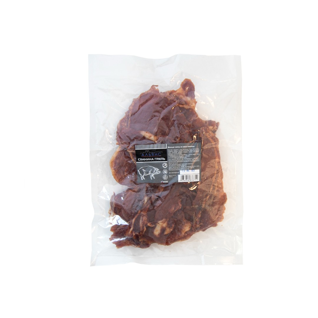 Мясо (АЛЬЯНС) вяленое свинина гриль (500гр) в Ачинске