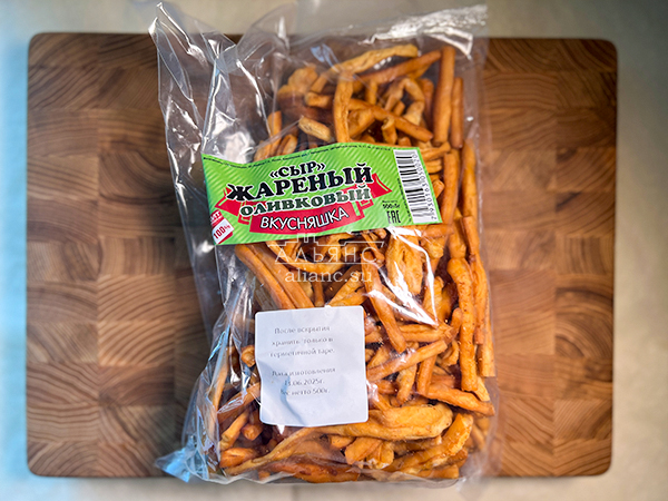 Жареный сыр "ВКУСНЯШКА" (Оливковый) 500гр. в Ачинске
