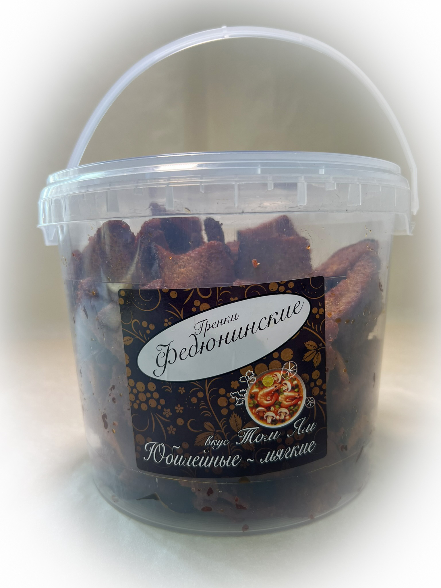 Гренки "ФЕДЮНИНСКИЕ" "Том ям" (ведро 900 гр.) в Ачинске