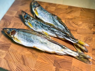 Арахис: Корюшка без икры вяленая ГОСТ (крупная)