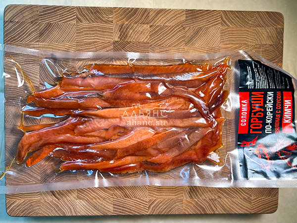 Горбуша соломка по-корейски в Ачинске