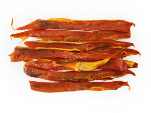 Угай вяленый: Горбуша теша (брюшки) холодного копчения